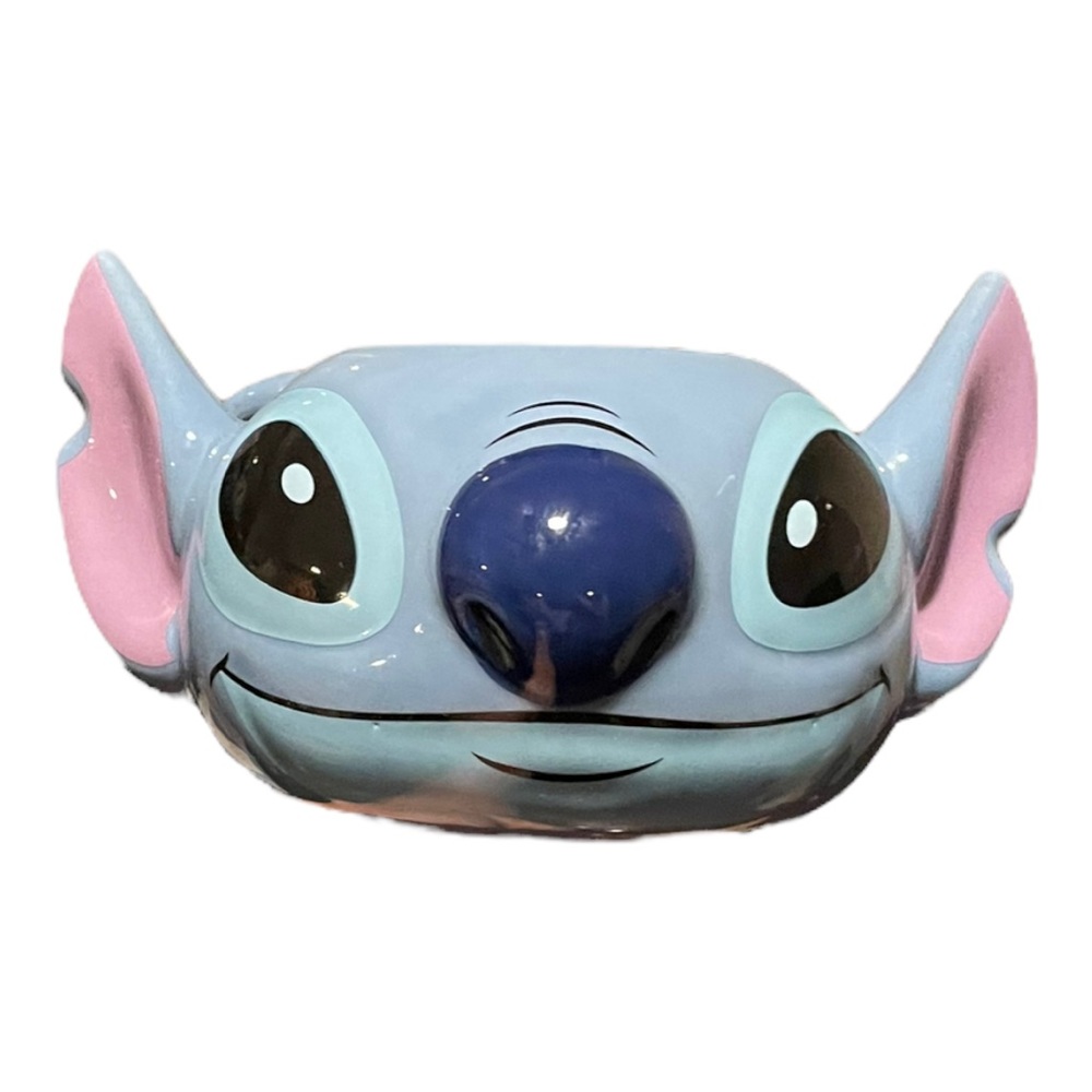 Disney Lilo & Stitch Sculpted Stitch Coffee Mug In Great Shape!